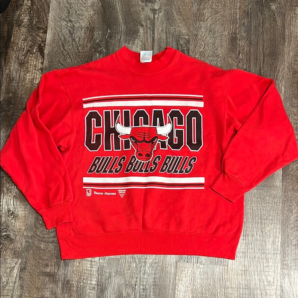 Vintage 1990’s Chicago Bulls NBA Crewneck Sweatshirt - M L